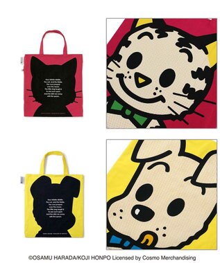 ROOTOTE 6269【オサムグッズ】OSAMU GOODS(R)×ROOTOTE コラボトートバッグ-AB 03：キャット