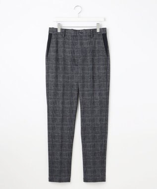 23区GOLF 【MEN】【ストレッチ】チェック柄 ジャージーパンツ ネイビー系5