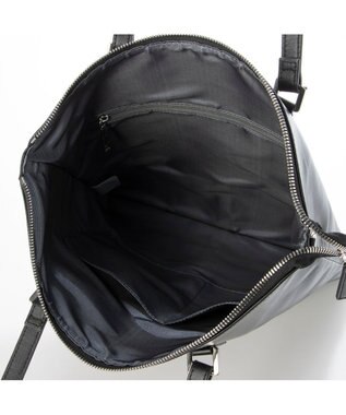 Y'SACCS イタリアンシープ2WAYフラットトート ブラック