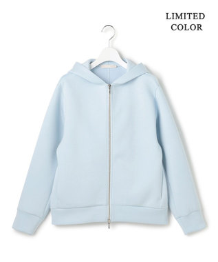 ICB 【先行予約・WEB限定カラーあり】ソフトダンボール ジップアップ フーディ サックスグレー［WEB限定］