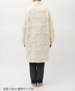 tsumori chisato SLEEP ツモリチサト ローブ 長袖 ルームウェア あったか レディース URW459 /ワコール クリーム