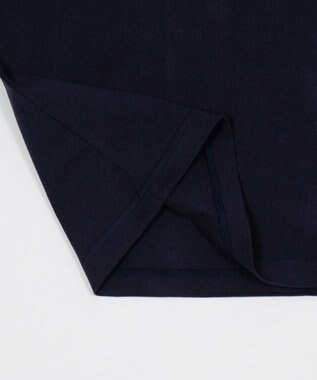 WEGO 【ユニセックス着用ITEM】ステッチロゴラガーシャツ ネイビー