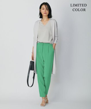 ICB 【WEB限定カラーあり・洗える】シンセティックハイゲージ Vネックプルオーバー ライトグレー系［WEB限定］