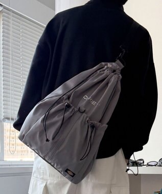WEGO 【ユニセックス着用ITEM】別注Dickies2wayナップサック ライトグレー