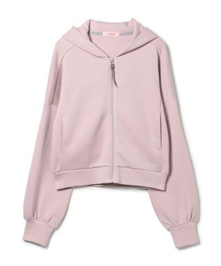 Chacott ダンボールフルジップフーディー グレイッシュローズ