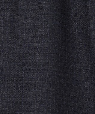 組曲 【KUMIKYOKU NAVY】ラメループモールツイード フレアスカート ネイビー系