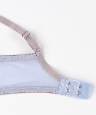 WACOAL 【重力ケアブラ】 ノンワイヤーブラ バストを重力から守る まる胸をキープ ラクなつけごこち Gカップまで対応 大きいサイズ レディース BXB194 /ワコール ブルー