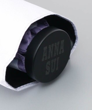 AURORA 【 ANNA SUI（アナ スイ）】クロミ 晴雨兼用傘（折りたたみ傘） パープル