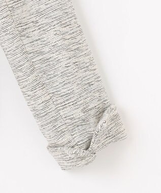 ANY L ツイードジャケット オフ×ブラック