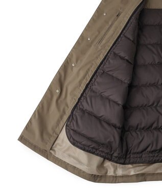 J.PRESS MEN ファンクショナルコート25年モデル【デタッチャブル】スタンドフォールシートコート / ダウンライナー ベージュ系