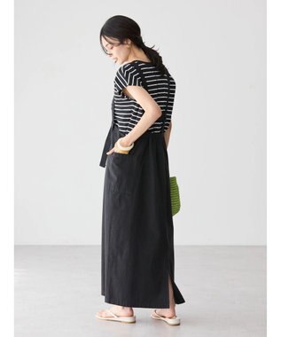 AMERICAN HOLIC Ｗポケットサス付きスカート Black