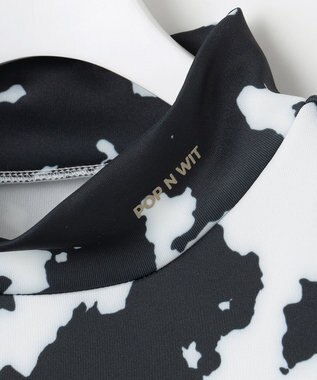 PW CIRCULUS 【ストレッチ / 快適 / 一枚でサマになる】【MEN】NEW  PINTO柄ポケットモックT ブラック系5