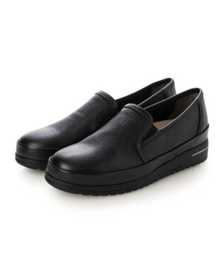 ing <ing>【WEB限定】【サスティナブル】厚底スリッポンスニーカー ブラック