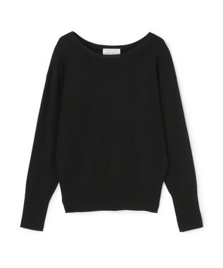 BEIGE， LAURA / ドライタッチ ストレッチニットプルオーバー Black