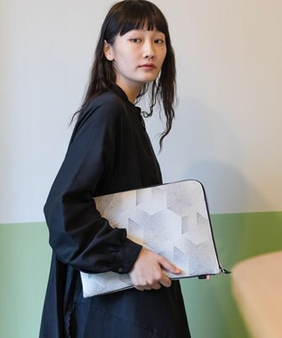 POLS ノートパソコンケース グレイ