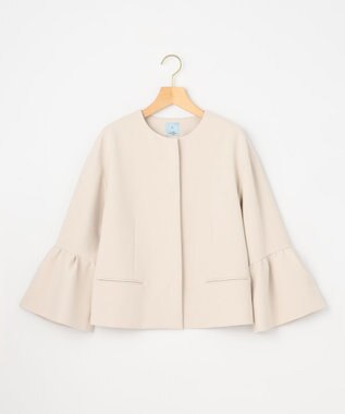 組曲 S 【KUMIKYOKU NAVY】コンフォータブルドレープ ジャケット サンドベージュ系