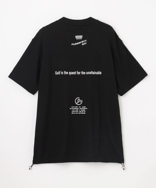 PW CIRCULUS 【MEN】DRY COOL MOVE モックネックT ゴルフ ブラック系