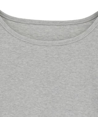 Green Parks ・Ｐｅｔｉｔ　Ｆｌｅｕｒ　リブオーバーサイズＴＥＥ Gray Mixture
