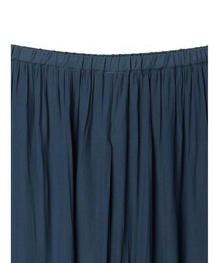 AMERICAN HOLIC エアリーギャザーガウチョパンツ【裏地：接触冷感】 Blue