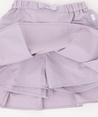 組曲 KIDS 【110-140㎝】ボックスタック キュロット ラベンダー系