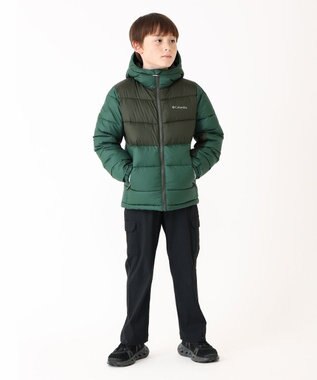 Columbia Columbia/ 【KIDS】パイクレイクIIフーデッドジャケット /コロンビア Rain Forest、 Greenscape