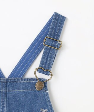 ANY KIDS デニムジャンパースカート ブルー