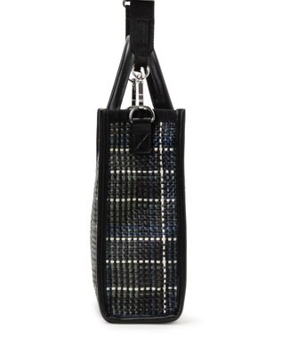 LeSportsac WOVEN MINI N/S TOTE/マルチメッシュノワール マルチメッシュノワール