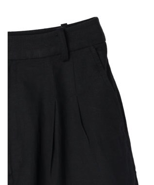 AMERICAN HOLIC リネンブレンドショートパンツ Black