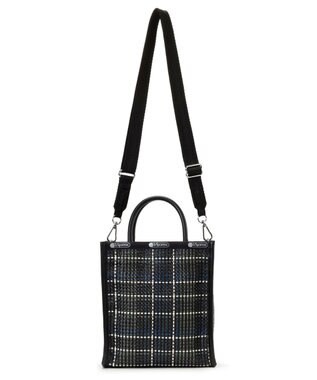 LeSportsac WOVEN MINI N/S TOTE/マルチメッシュノワール マルチメッシュノワール