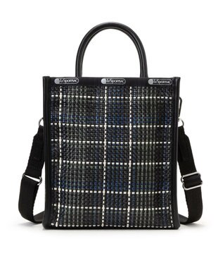 LeSportsac WOVEN MINI N/S TOTE/マルチメッシュノワール マルチメッシュノワール