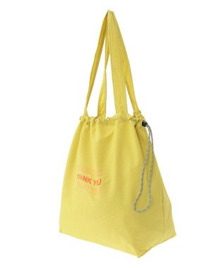 Green Parks ドロストトートバッグ Yellow