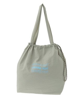 Green Parks ドロストトートバッグ Khaki