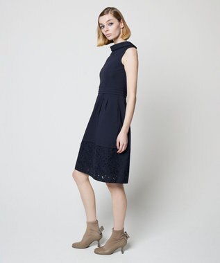TOCCA 【洗える】STYLE ICON ドレス ネイビー系