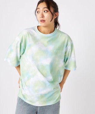 OP／FILA 【RUSTY】ニコちゃん×タイダイ柄半袖Tシャツ