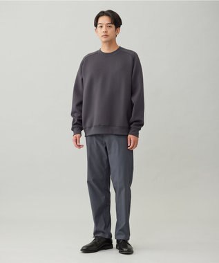 UNFILO MENS COTTON TOUCH 機能美パンツ ストレート チャコール