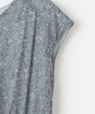 ANY SIS 【洗える】フラワープリーツ ワンピース ミント系