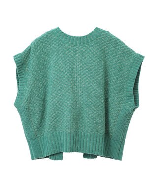 CRAFT STANDARD BOUTIQUE キナリノコラボ/洗える2wayモールニットベスト/24AW Green