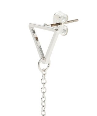 YECCA VECCA 天然石スイングピアス Silver