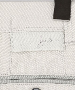 JOSEPH ABBOUD 【オーガニックコットン】ハイパワーカルゼ パンツ ホワイト系