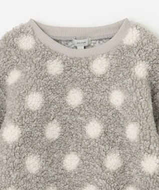 ANY KIDS ドットボアトレーナー グレー