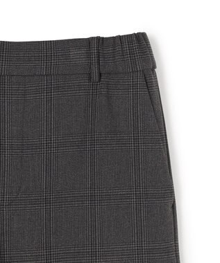 UNFILO 【先行予約】Beauty Warm Pants ワイド チャコールグレンチェック