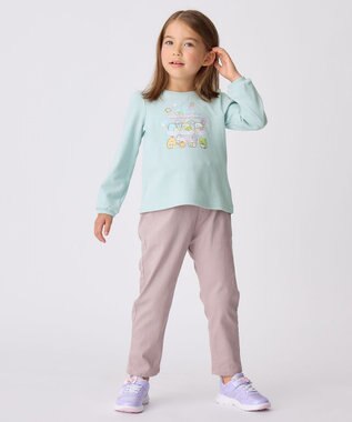 ANY KIDS 【すみっコぐらし】アートプリント Tシャツ ペールブルー