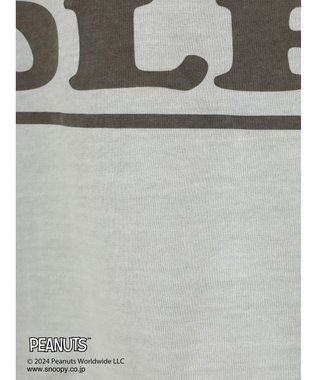 CRAFT STANDARD BOUTIQUE 【ユニセックス】PEANUTS/スヌーピー ゲームシャツTEE Light Gray