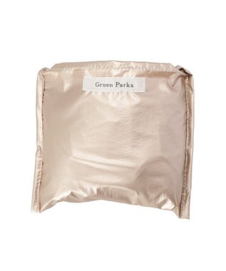 Green Parks チュールレイヤードポケッタブルバッグ Beige