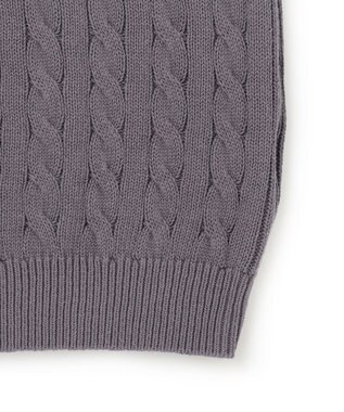 J.PRESS YORK STREET 【UNISEX】チルデンニット ベスト ダルブルー系