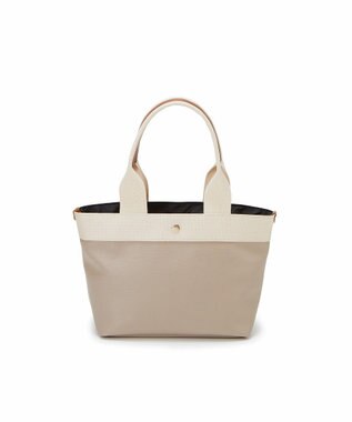 TOPKAPI 【ドラマ着用】【Breath TOPKAPI】RIPPLE リプル ロング ハンドル B5 トートバッグ ペールベージュ