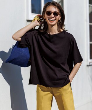 UNFILO FINE MOVE テーパードパンツ [NEW]マリーゴールド