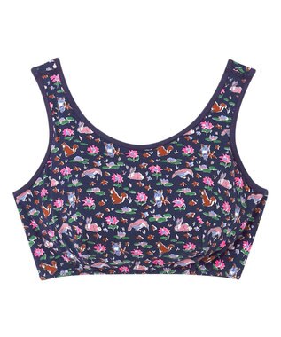 une nana cool MADE WITH LIBERTY FABRIC ナイトアップブラ KO