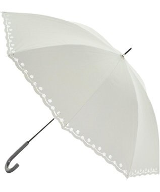 MOONBAT 晴雨兼用日傘 長傘 ヒートカット／遮光 遮熱 UV オフホワイト