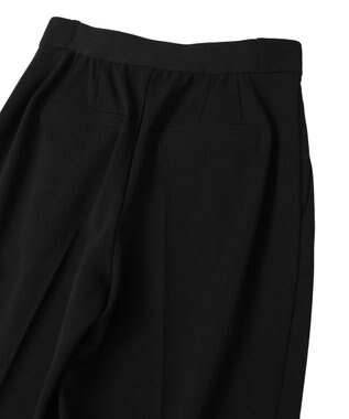 Green Parks Ｏ．きれいシルエットテーパードパンツ Black